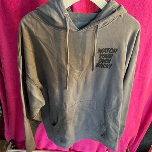 Watch Your Own Back Hoodie
Size XL 
In good condition